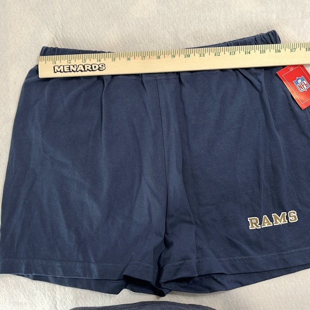 NFL Los Angeles Rams Women's Shorts Size XL NWT - Picture 7 of 8